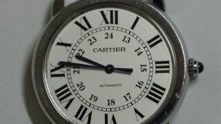 カルティエ　ロンドソロ　時計修理
